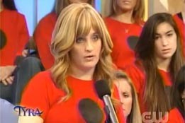 Shlucha Appears on Talk Show